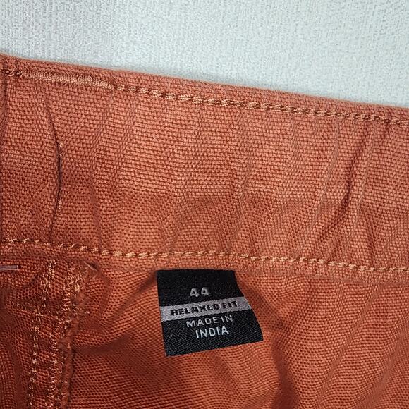 CARHARTT 44 Rugged Flex Relaxed Fit 8 ''Canvas Shorts W44'' x L19'' - Picture 3 of 6